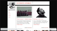 Desktop Screenshot of ludditestereo.com